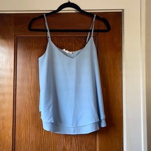 Baby blue tank